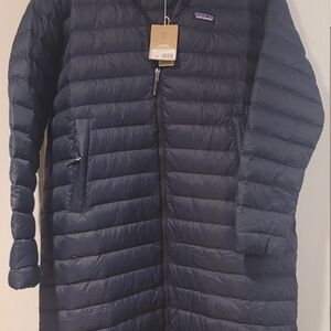 Patagonia Dark Blue Quilted Jacket